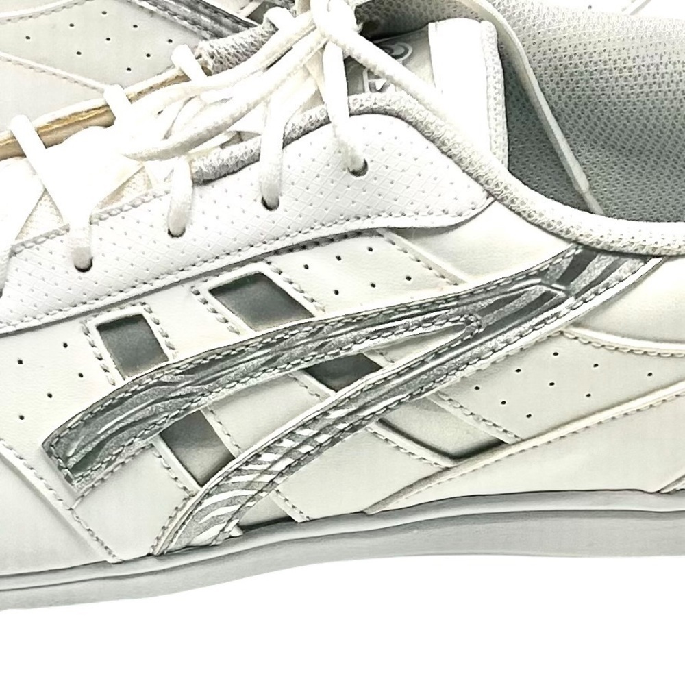 Cheer White & Silver Adult Cheerleading‎ Shoes. Size 11.5 - Picture 4 of 9